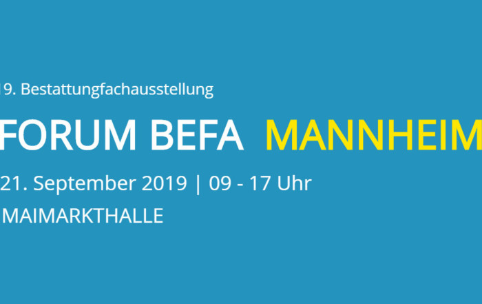 FORUM BEFA MANNHEIM 2019